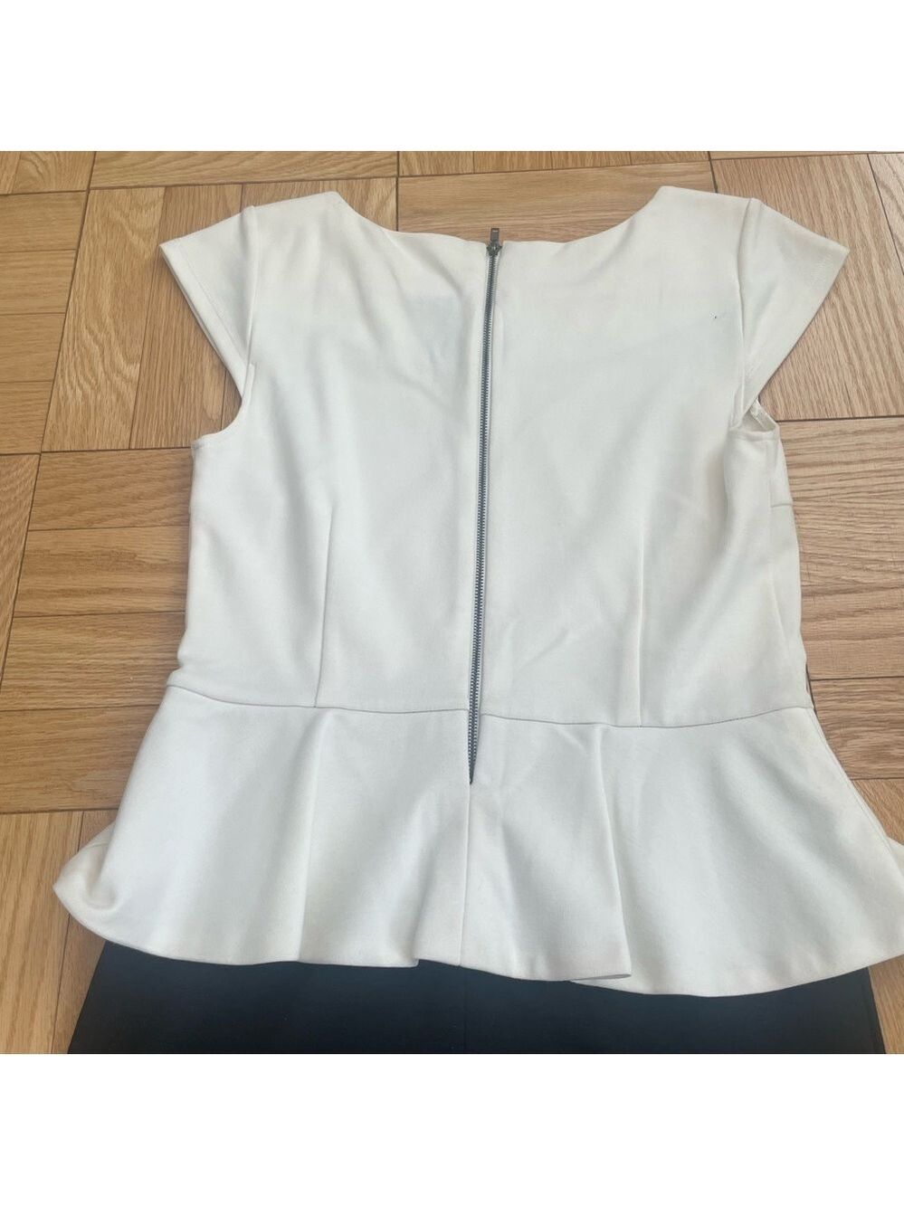 5|48 Peplum Dress XS - Black & White - Picture 4 of 7